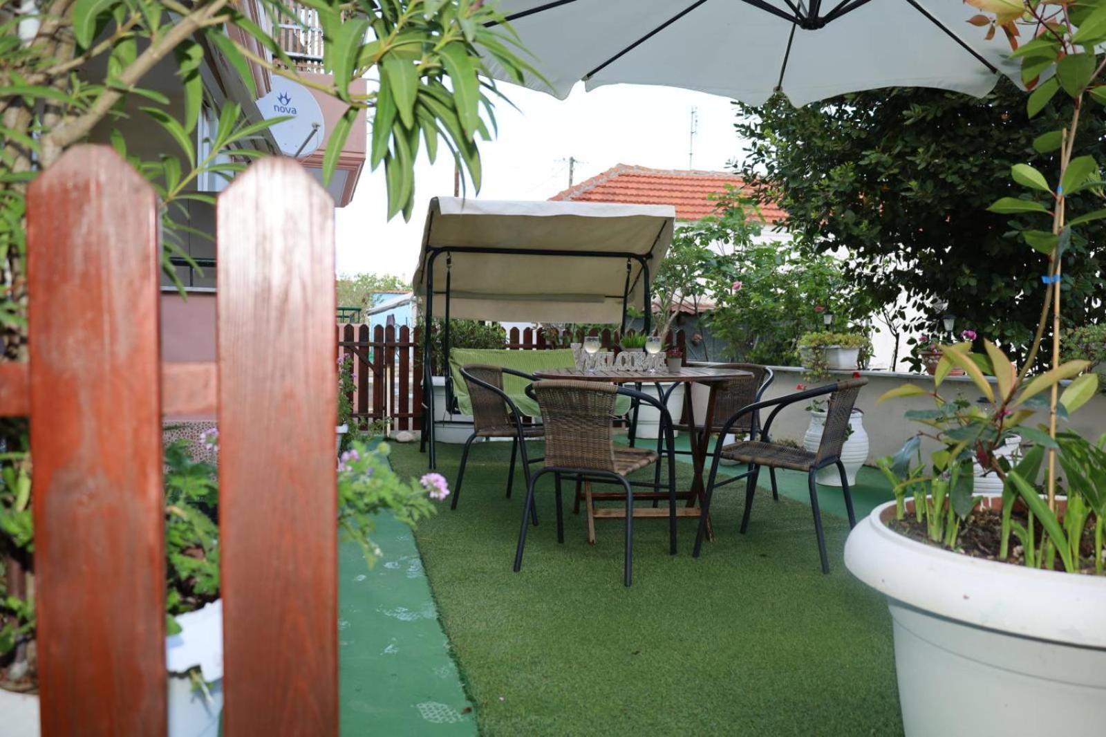 Ferienwohnung Cozy House Keramotí Exterior foto