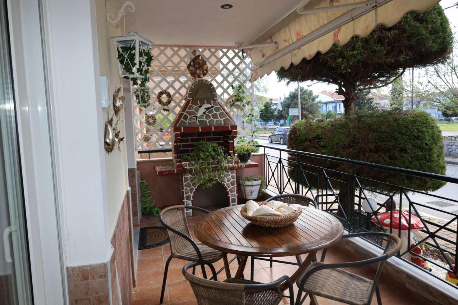 Ferienwohnung Cozy House Keramotí Exterior foto